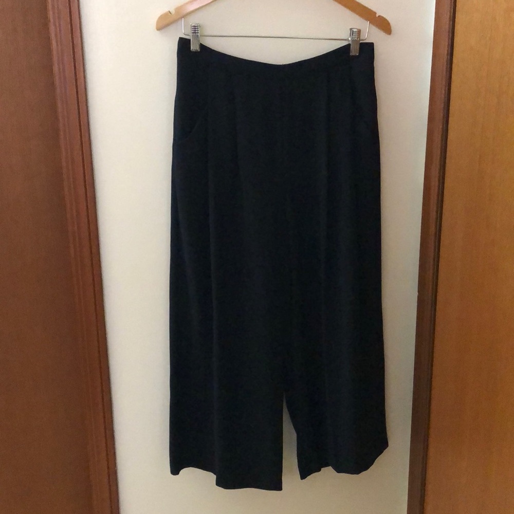 Topshop cropped culotte trousers